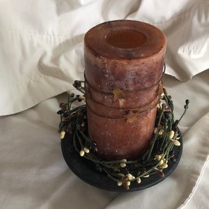 Rustic Candle holder set